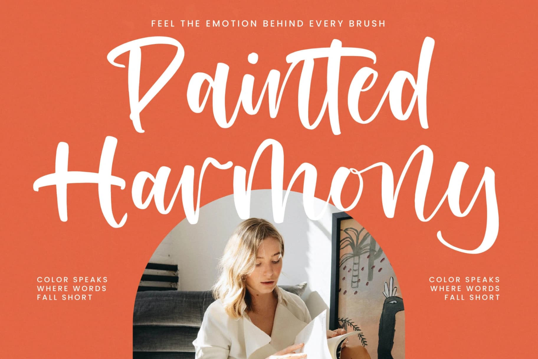 Preview 8 for Smiling Daisy - Modern Handwritten Font