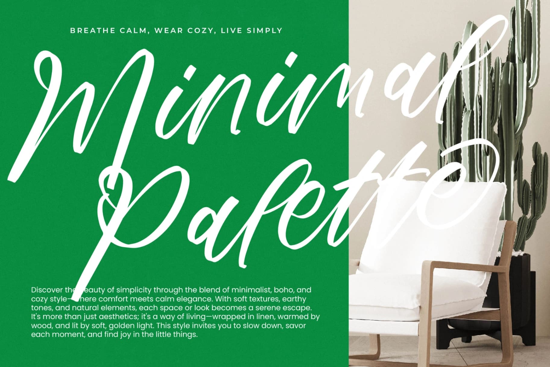 Preview 8 for Mindful Angelic - Modern Elegant Handwritten
