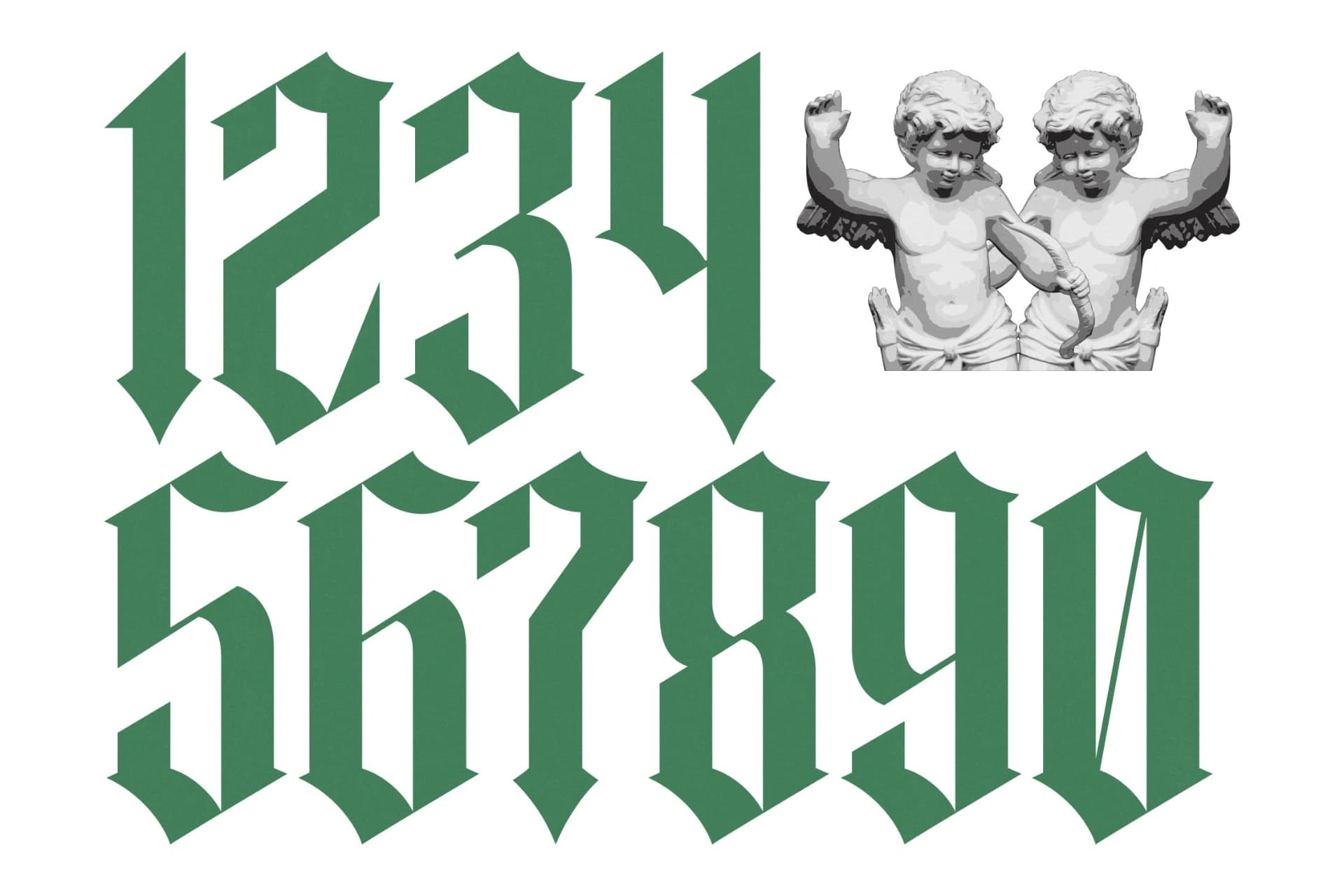 Preview 17 for Merdlins - Blackletter Serif Font