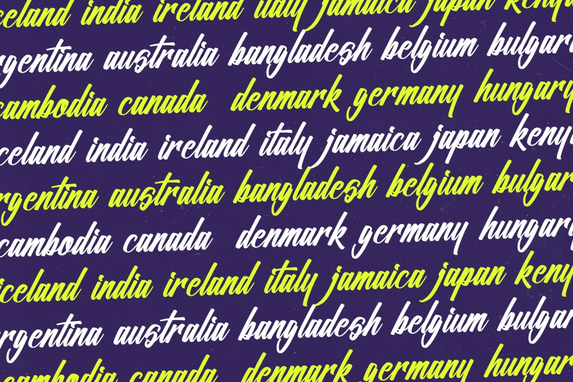 Preview 8 for Bethalkin Rhoyality - Bold Calligraphy Font