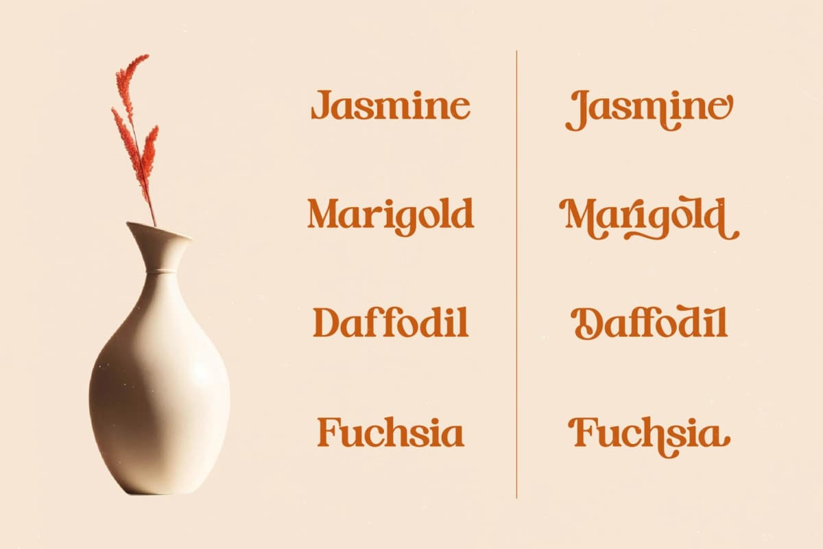 Preview 9 for Hot Caramel Delight - Bold Serif Font