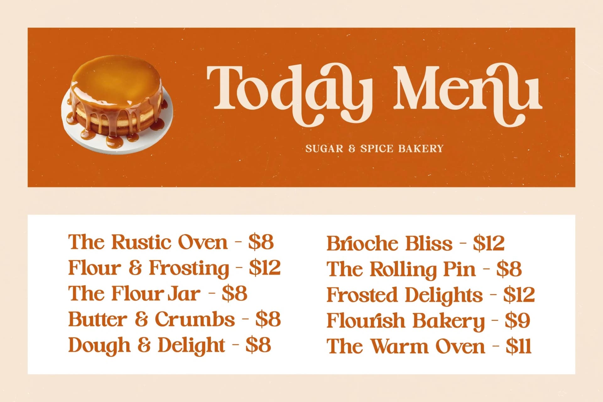 Preview 17 for Hot Caramel Delight - Bold Serif Font