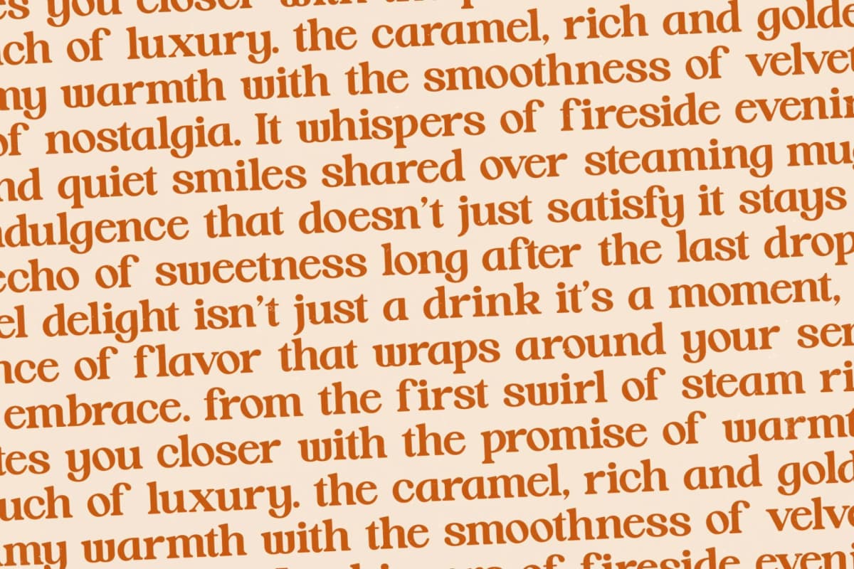 Preview 12 for Hot Caramel Delight - Bold Serif Font