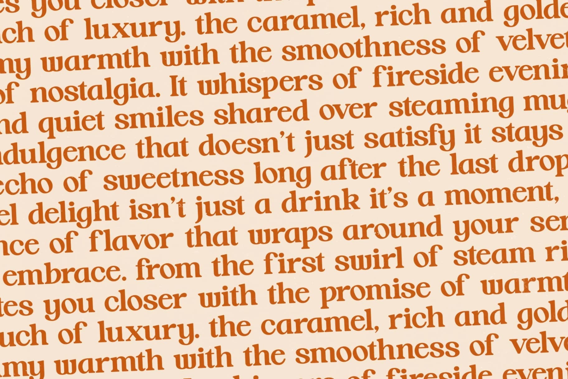 Preview 12 for Hot Caramel Delight - Bold Serif Font