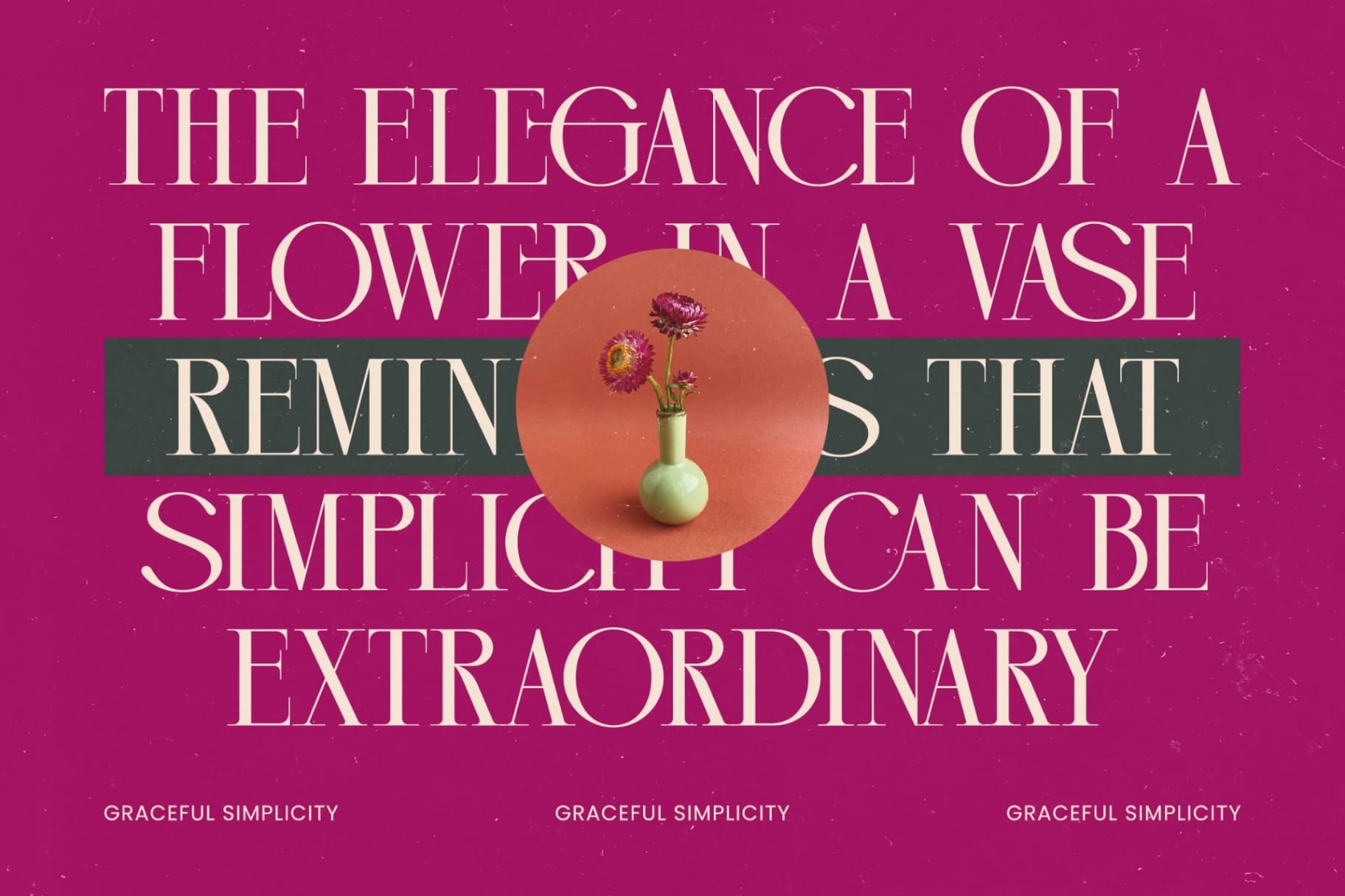 Preview 3 for Magenta Rosalia - Tall Serif Display Font