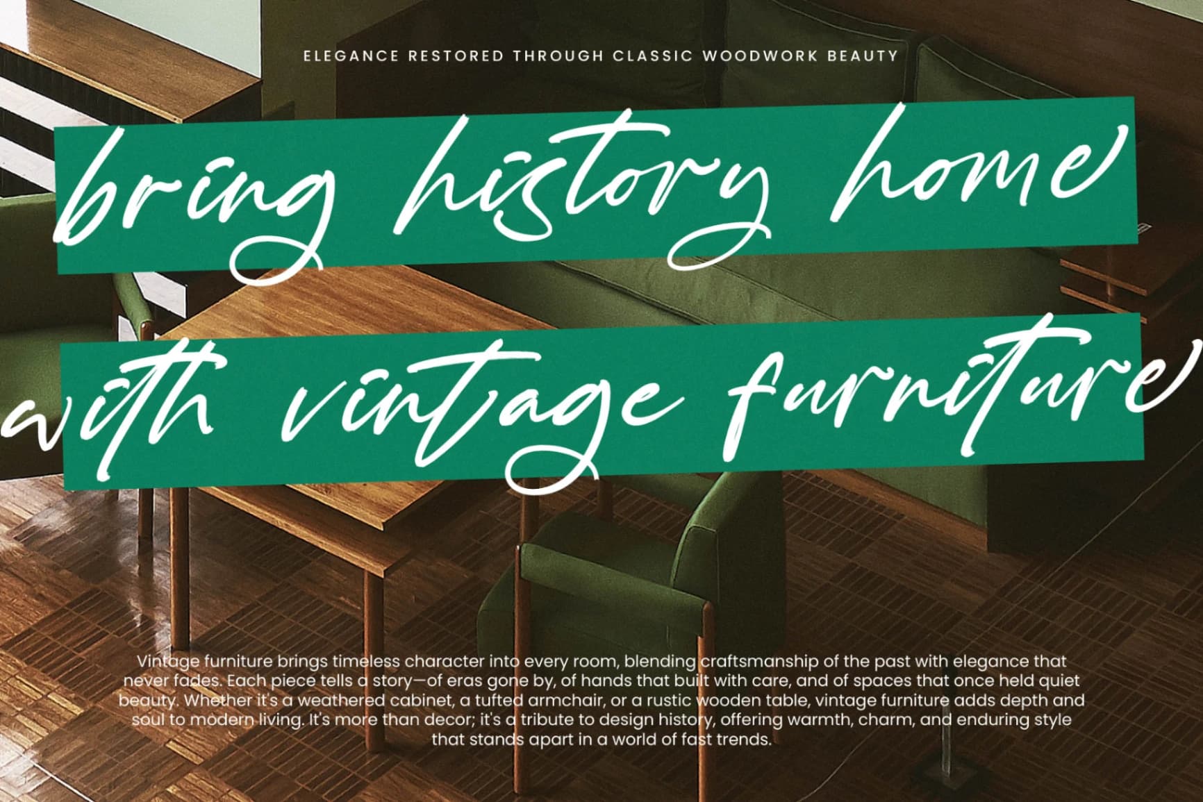 Preview 2 for Rituals Trailer - Modern Brush Script