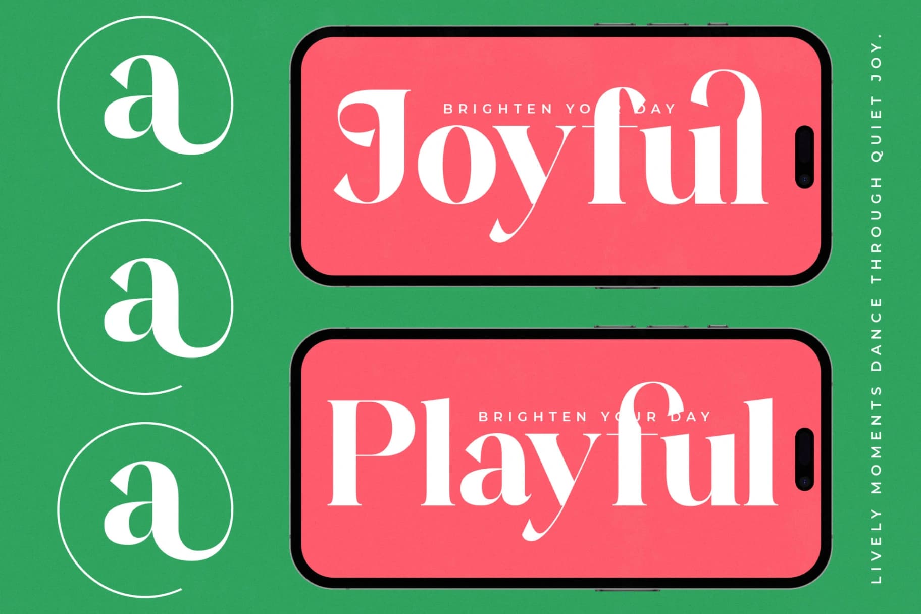 Preview 2 for Glory Sugar - Modern Serif Font