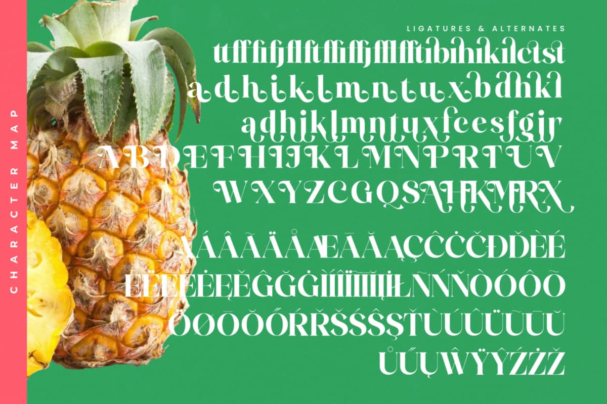 Glory Sugar - Modern Serif Font font preview 18