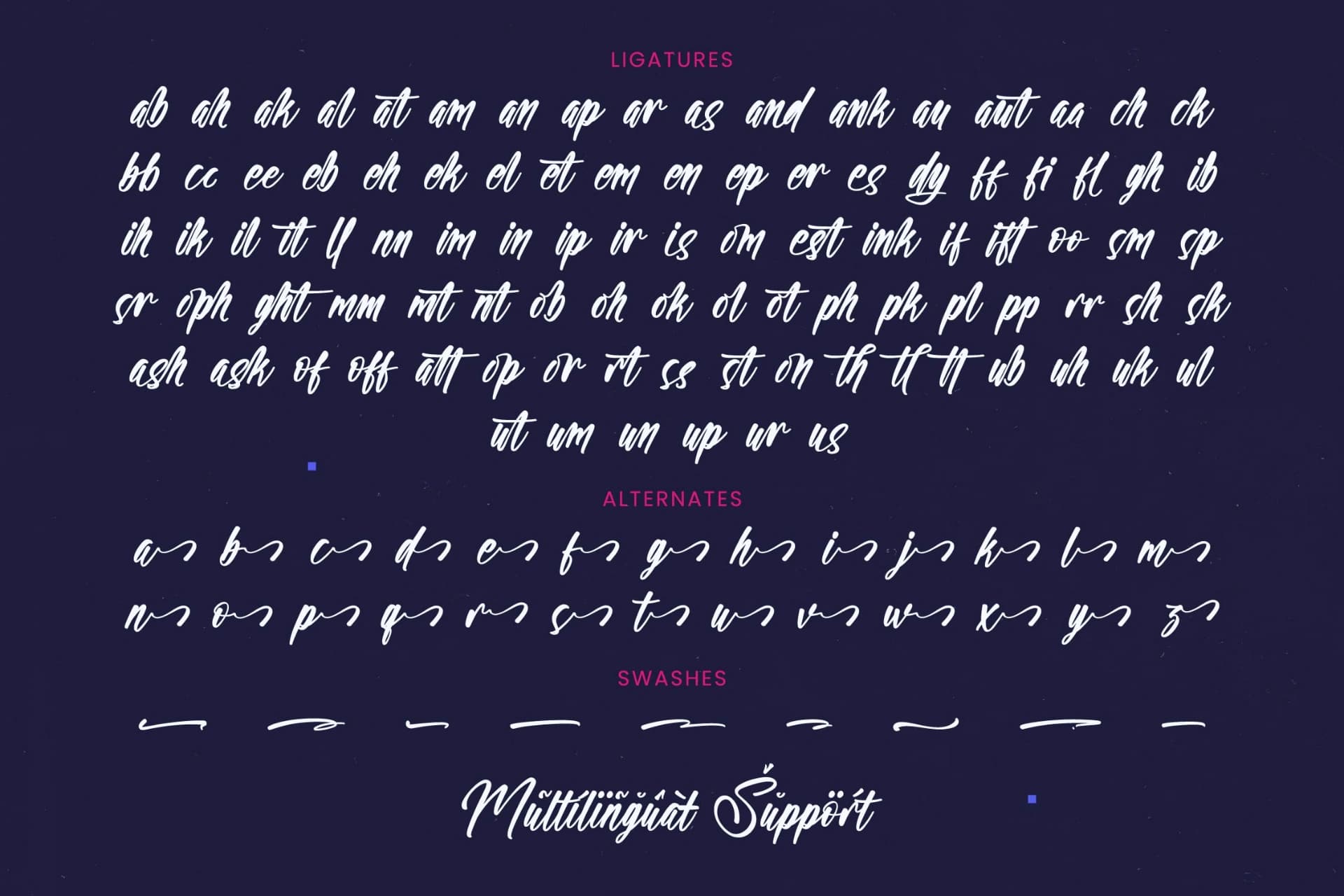 Preview 19 for Youth Glitch - Bold Handwritten Font