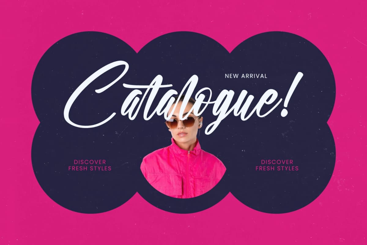 Youth Glitch - Bold Handwritten Font font preview 8