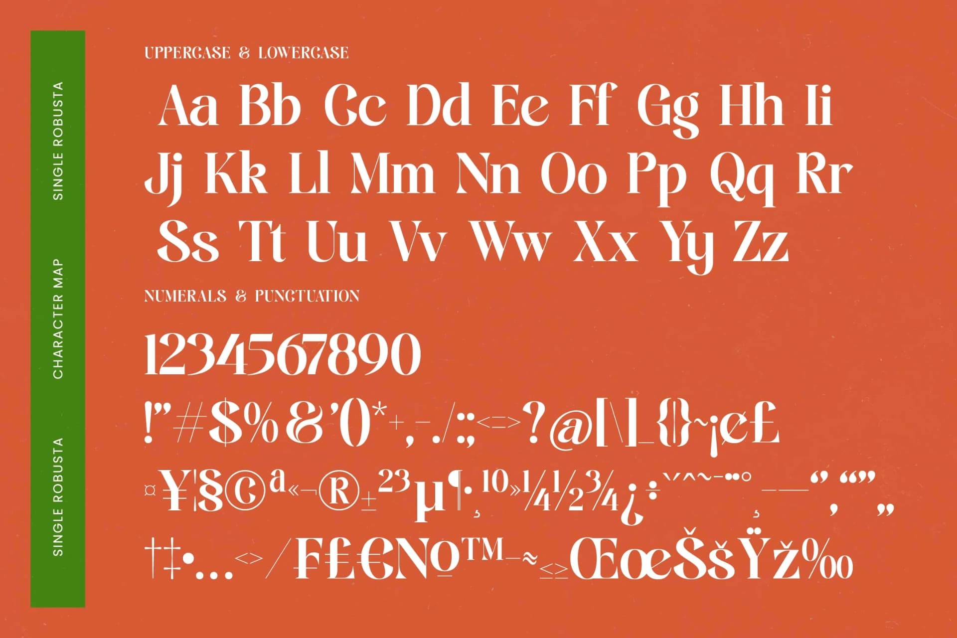 Preview 18 for Single Robusta - Bold Tall Serif Dislay Font