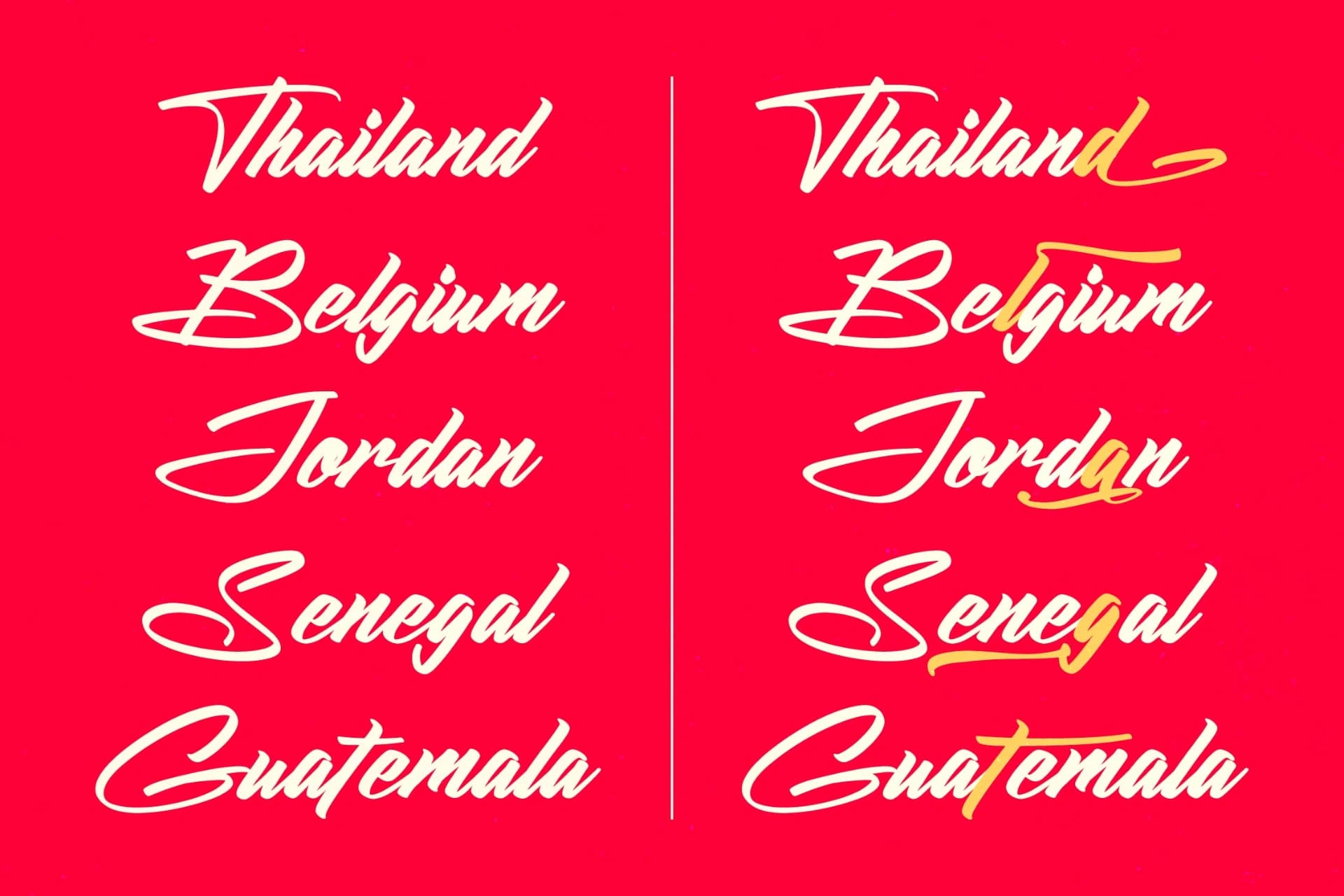 Preview 5 for Hunter Anthila - Bold Brush Font