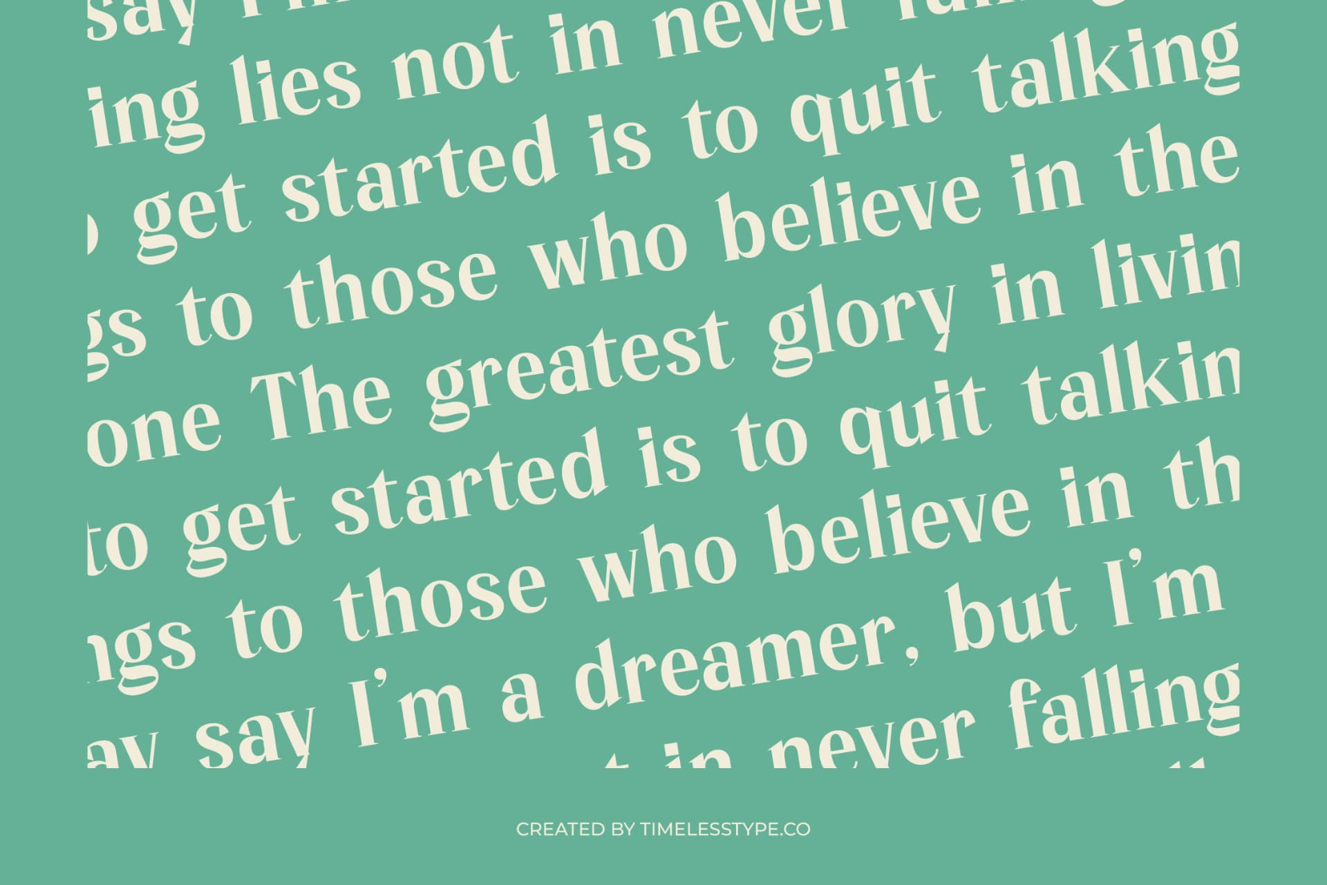 Preview 17 for Manica - Modern Serif Font