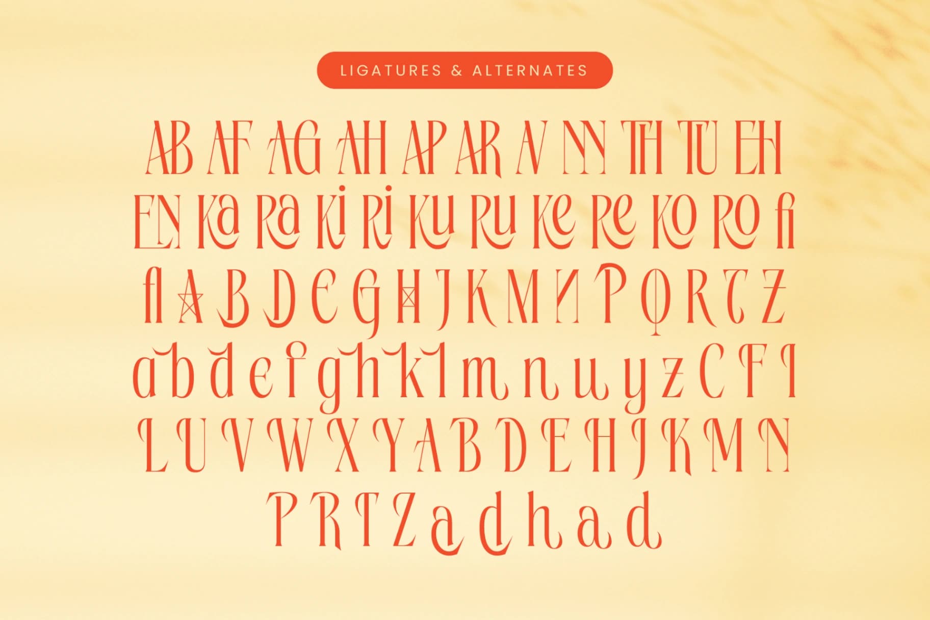 Preview 18 for Bagena Mathew - Bold Tall Serif Display
