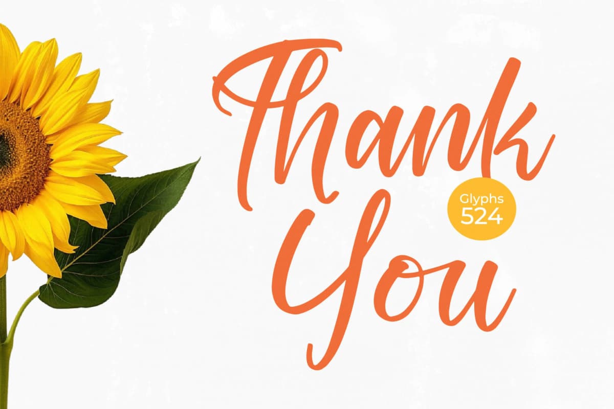 Tropical Splash - Modern Handwritten Font font preview 20