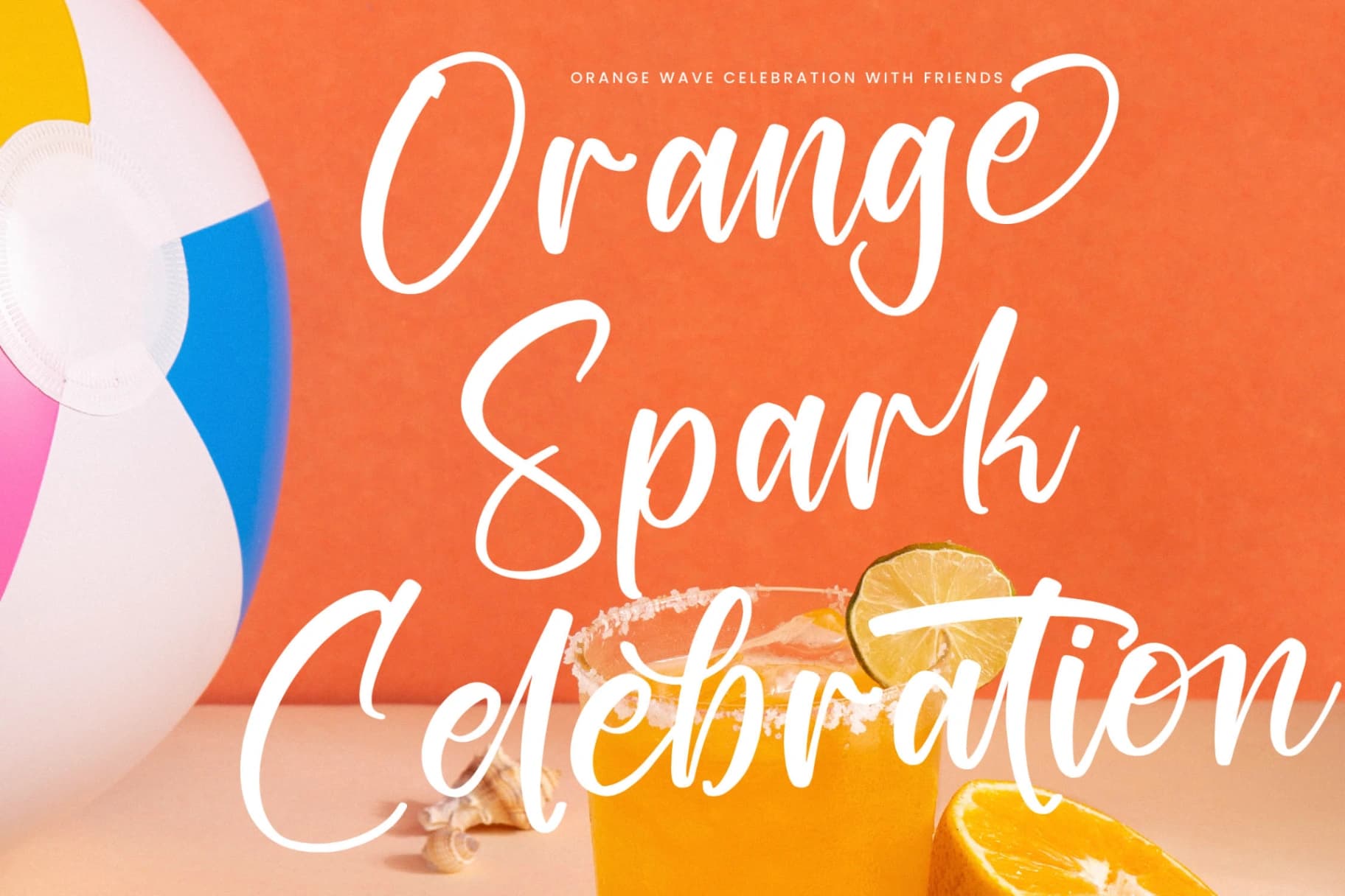 Preview 11 for Tropical Splash - Modern Handwritten Font
