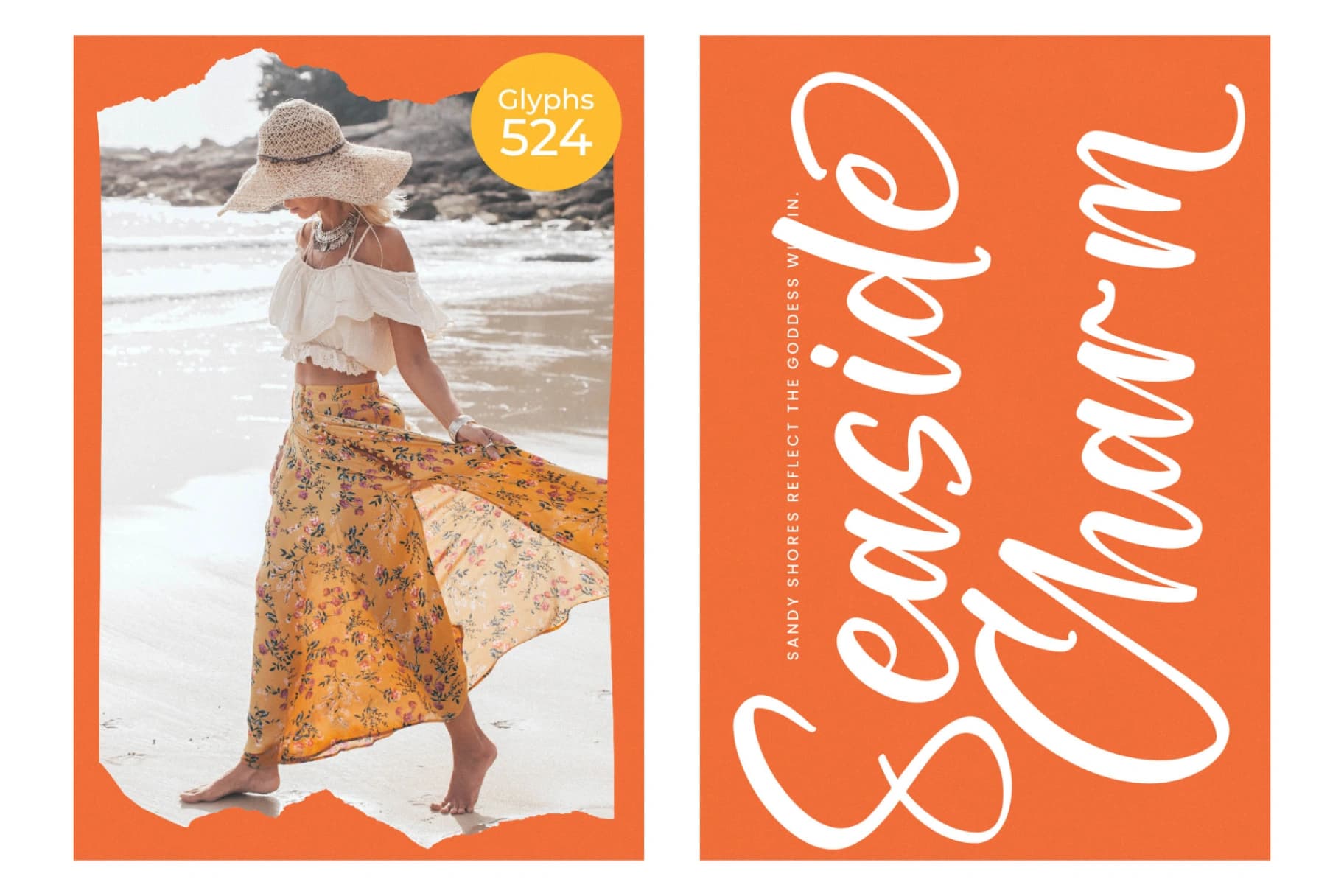 Preview 10 for Tropical Splash - Modern Handwritten Font