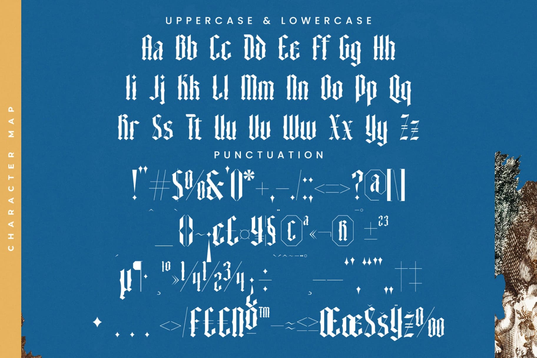 Preview 18 for Angelic Glimstone - Blackletter Font