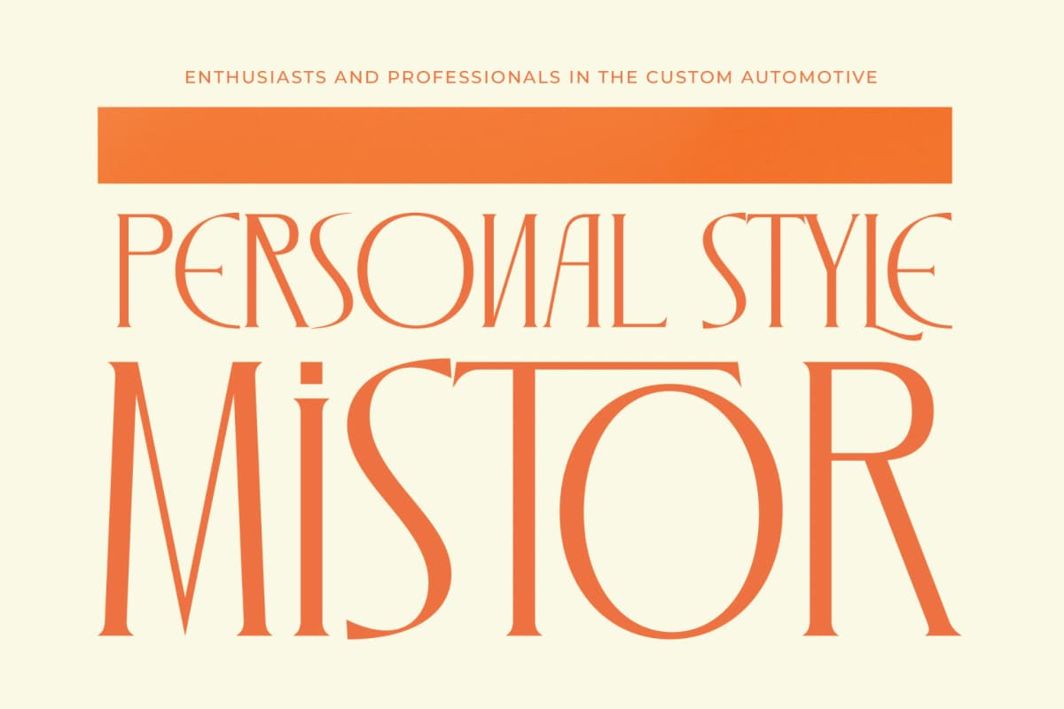 Preview 4 for Zamilah - Modern Serif Font