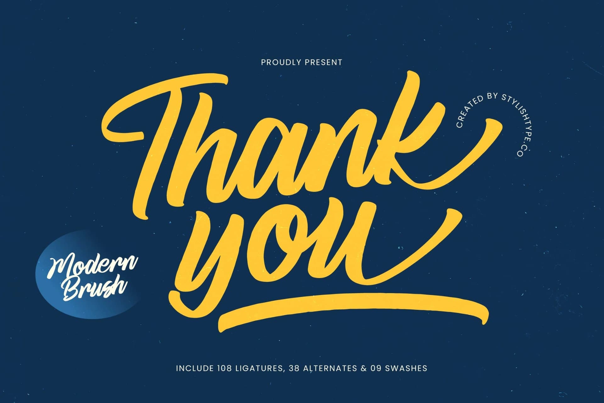 Preview 20 for Goland Button - Modern Brush Font