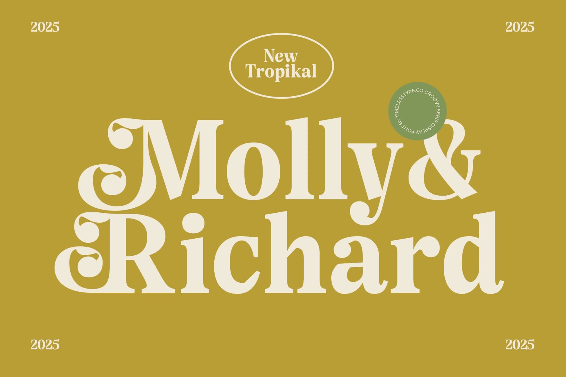 Preview 12 for Angel & Bunda - Groovy Serif Display Font