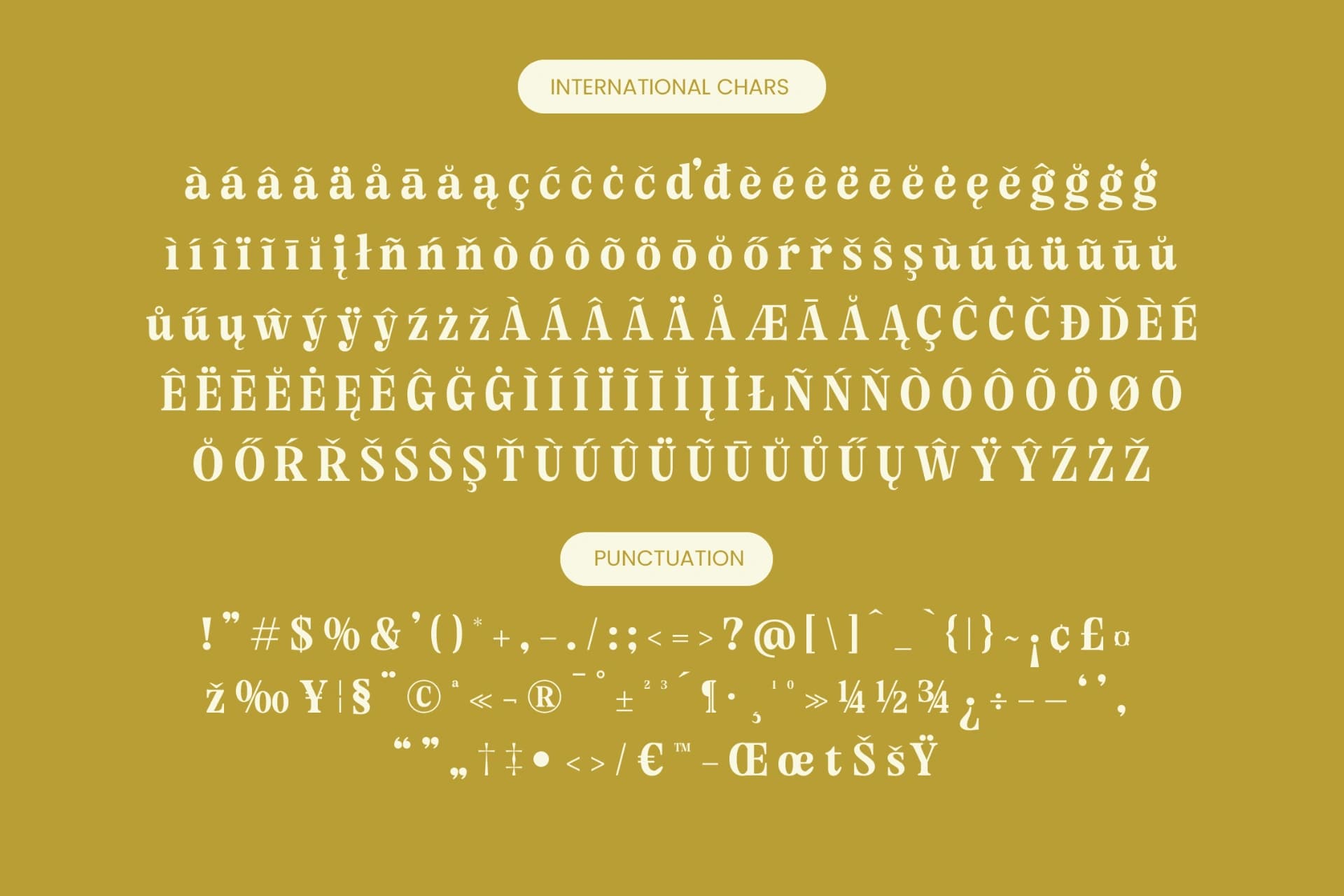 Preview 19 for Angel & Bunda - Groovy Serif Display Font