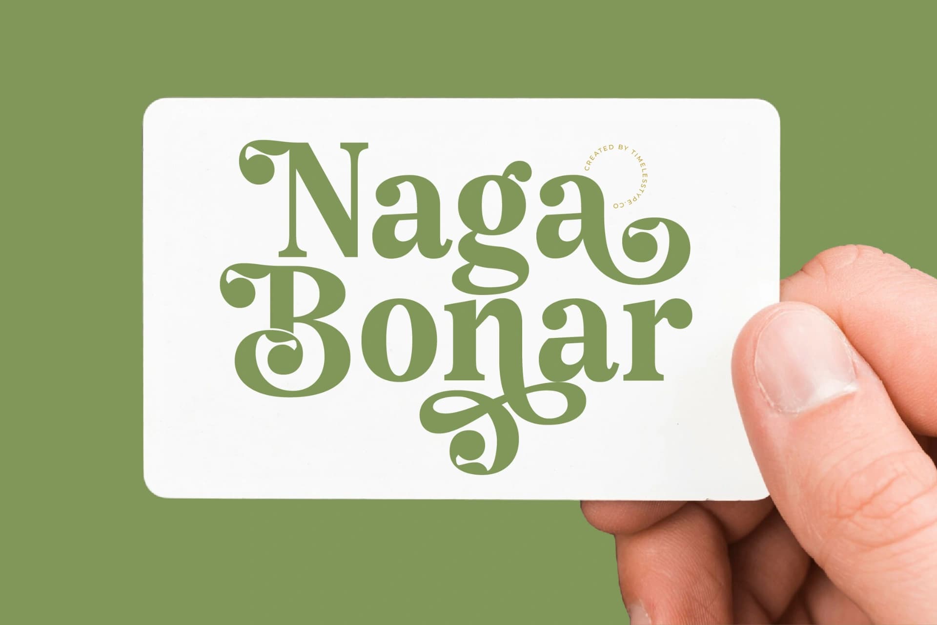 Preview 8 for Angel & Bunda - Groovy Serif Display Font