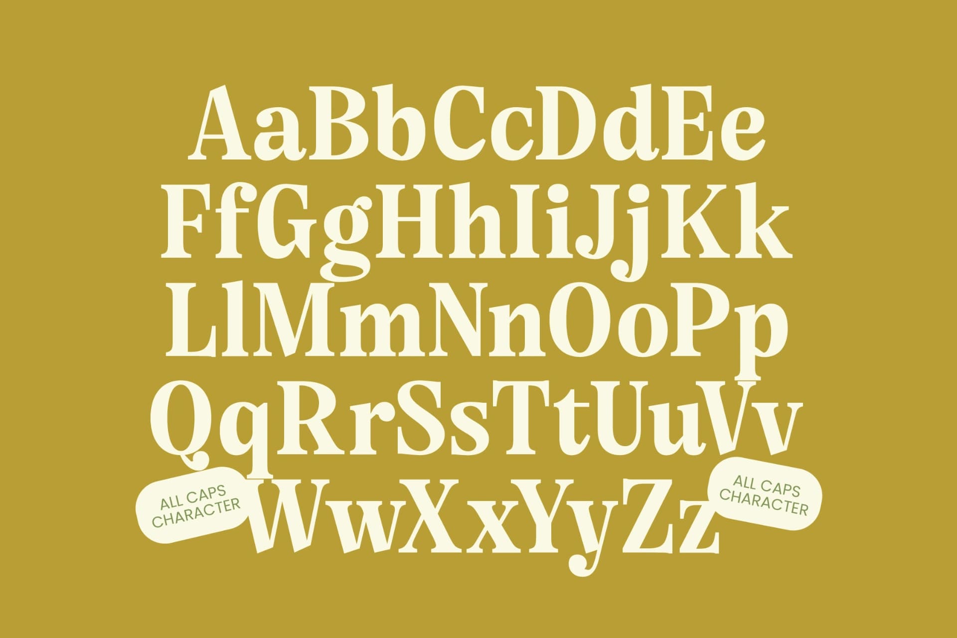 Preview 14 for Angel & Bunda - Groovy Serif Display Font