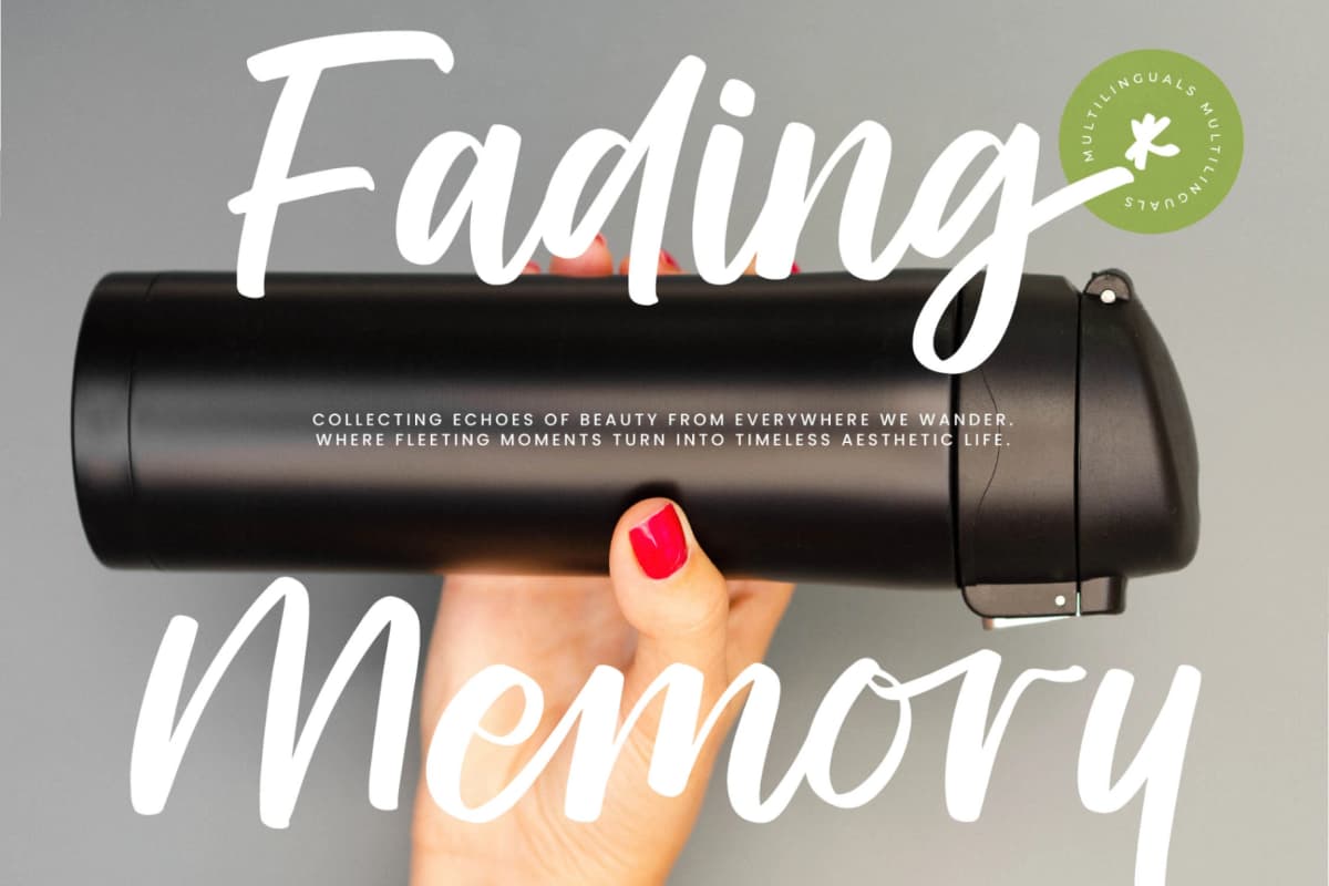 Melting Bakeds - Modern Handwritten Font font preview 16