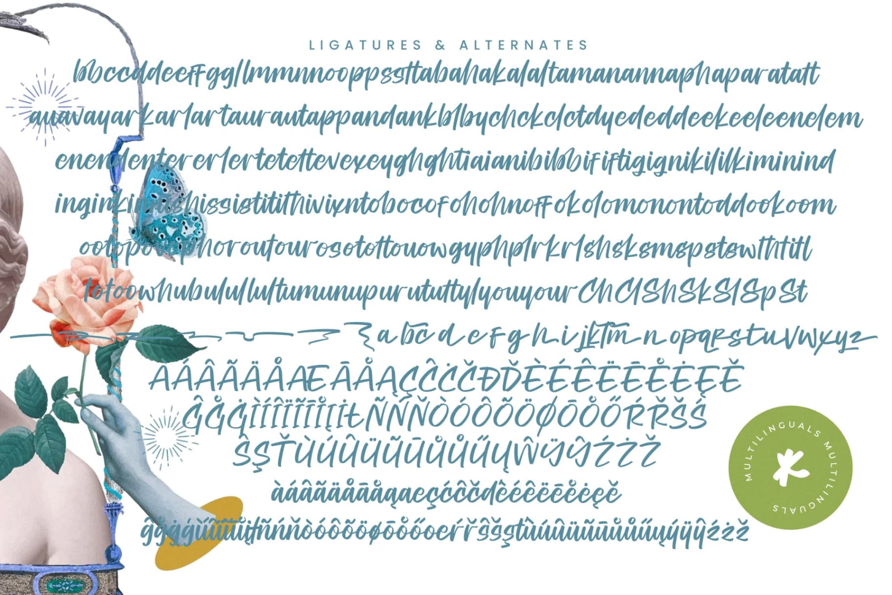 Preview 19 for Melting Bakeds - Modern Handwritten Font