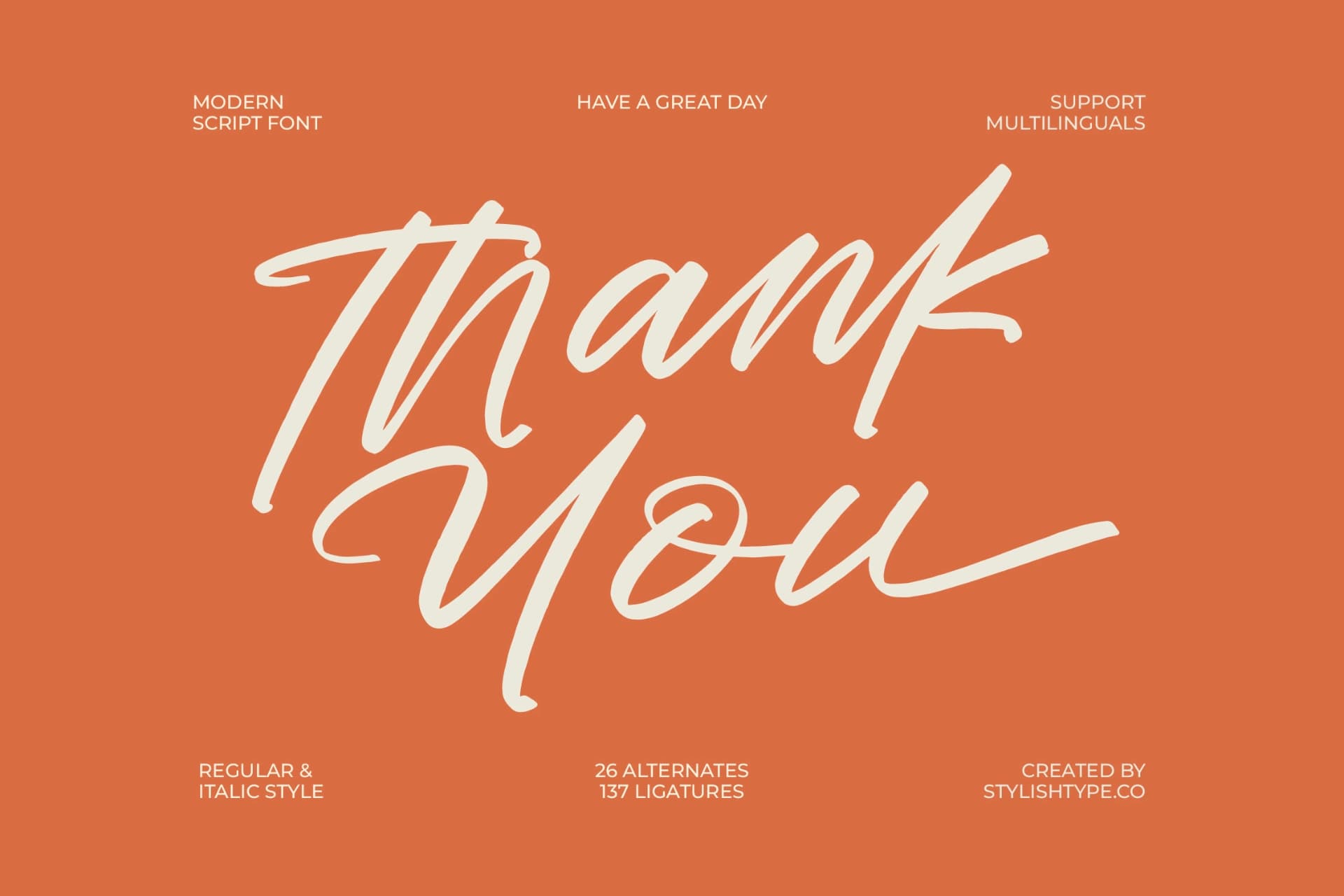Preview 15 for Cocktail Bigoter - Modern Script Font