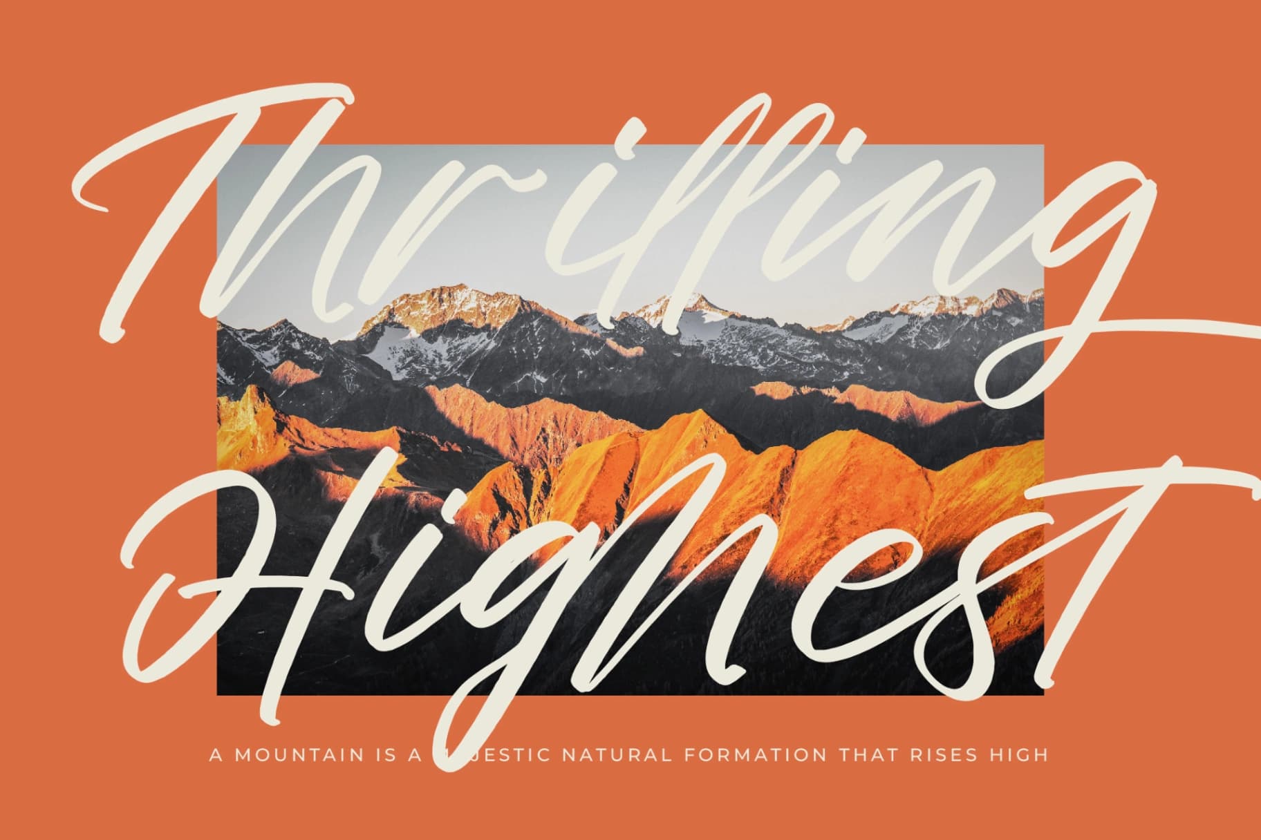 Preview 5 for Cocktail Bigoter - Modern Script Font