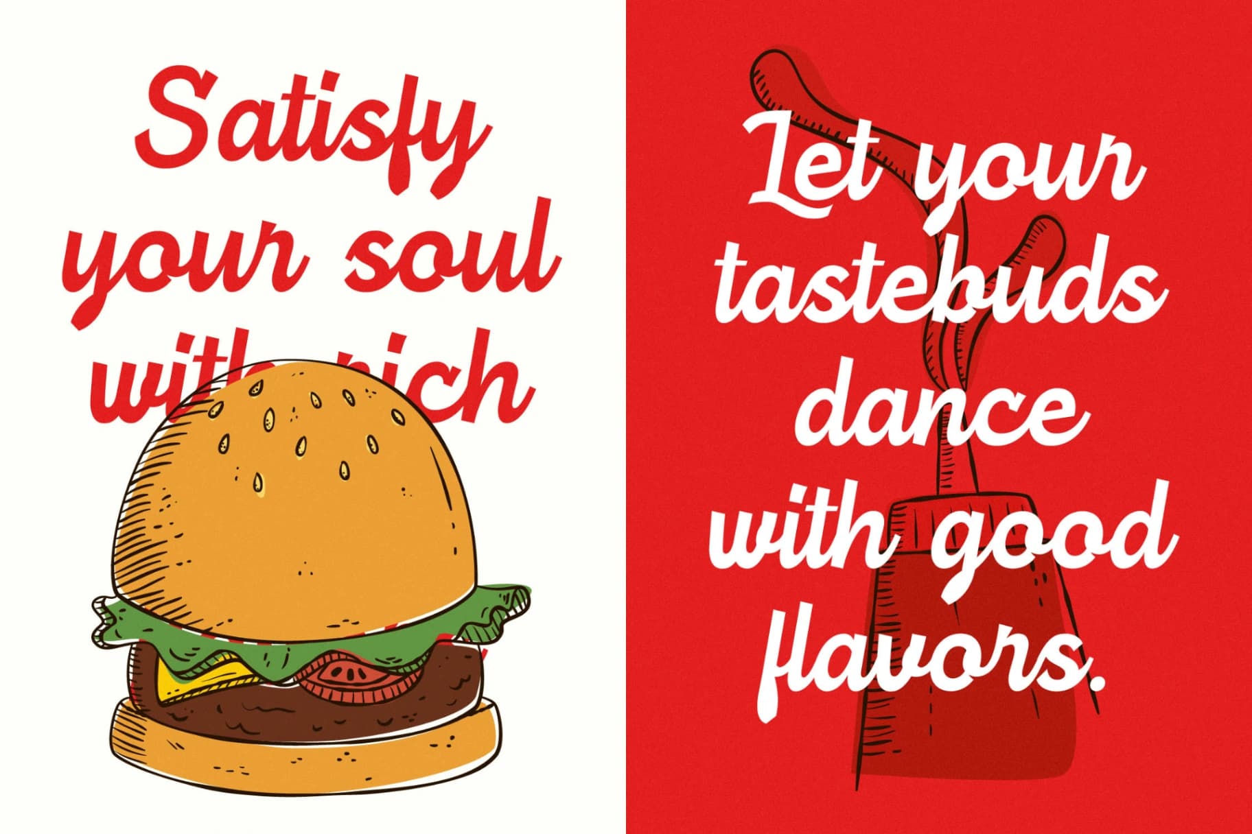 Preview 15 for Burger Magis - Modern Script Display