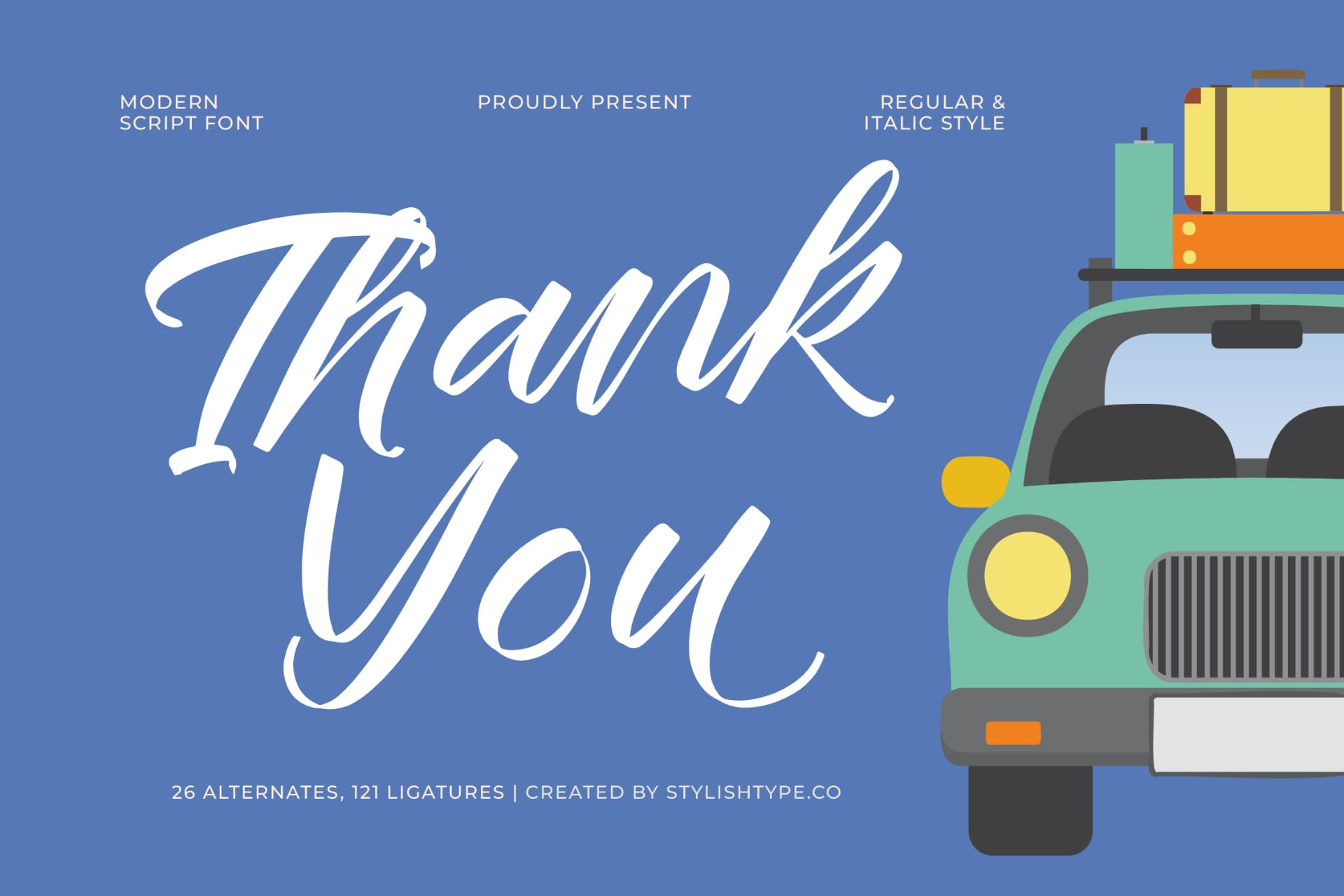 Preview 15 for Festival Routes - Modern Script Font