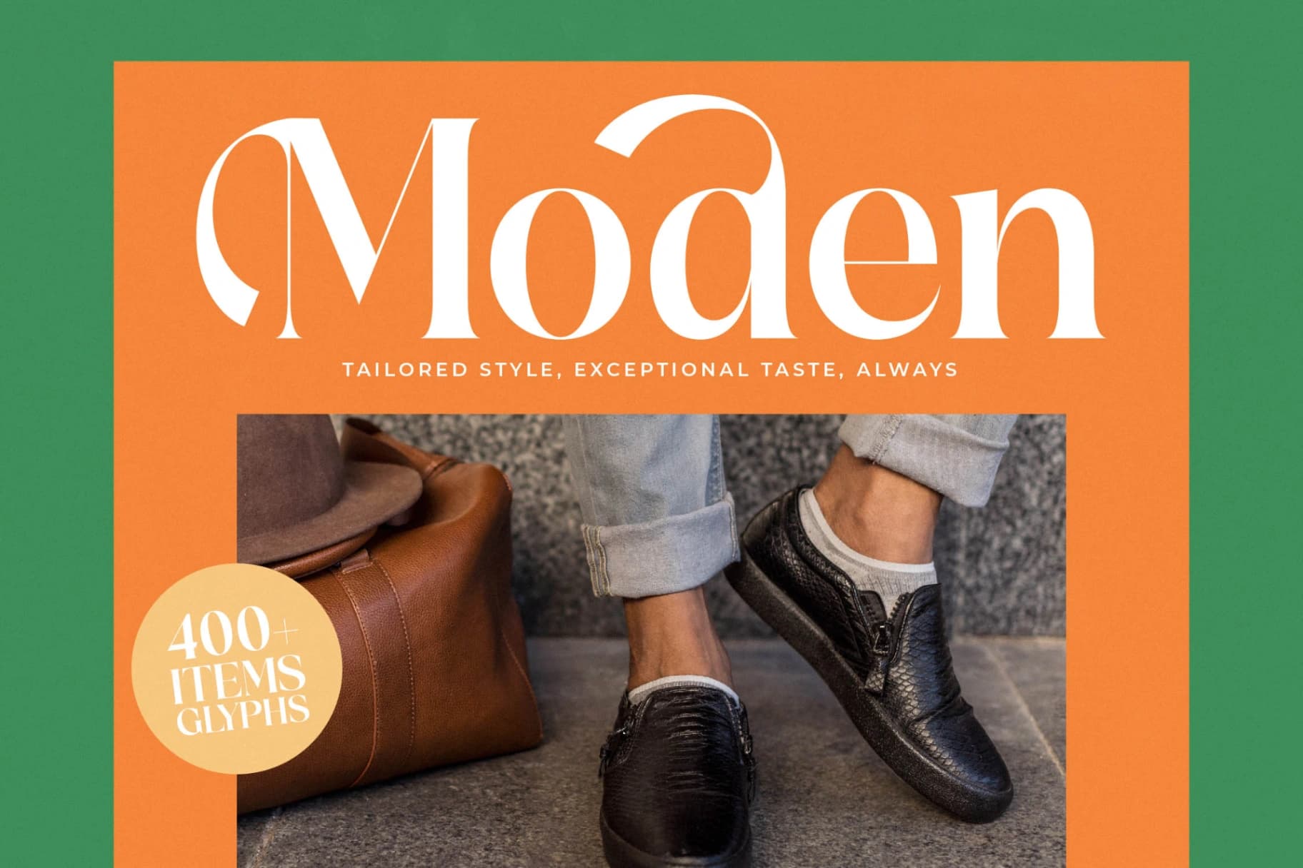 Preview 8 for Mosbic - Modern Serif Font