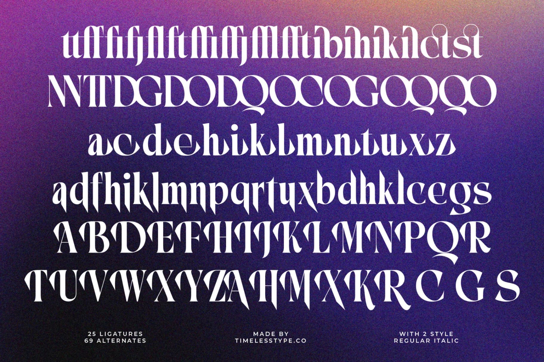 Preview 18 for Bidqse - Modern Serif Font
