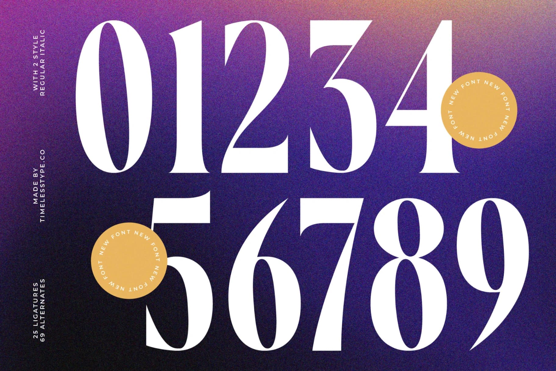 Preview 17 for Bidqse - Modern Serif Font