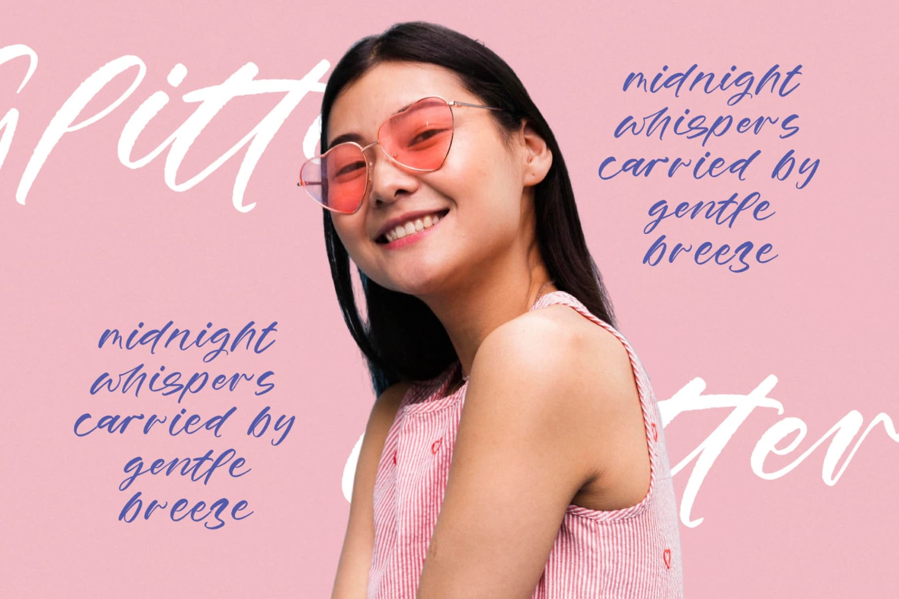 Preview 12 for Breakup Galaxy - Modern Handbrush Font