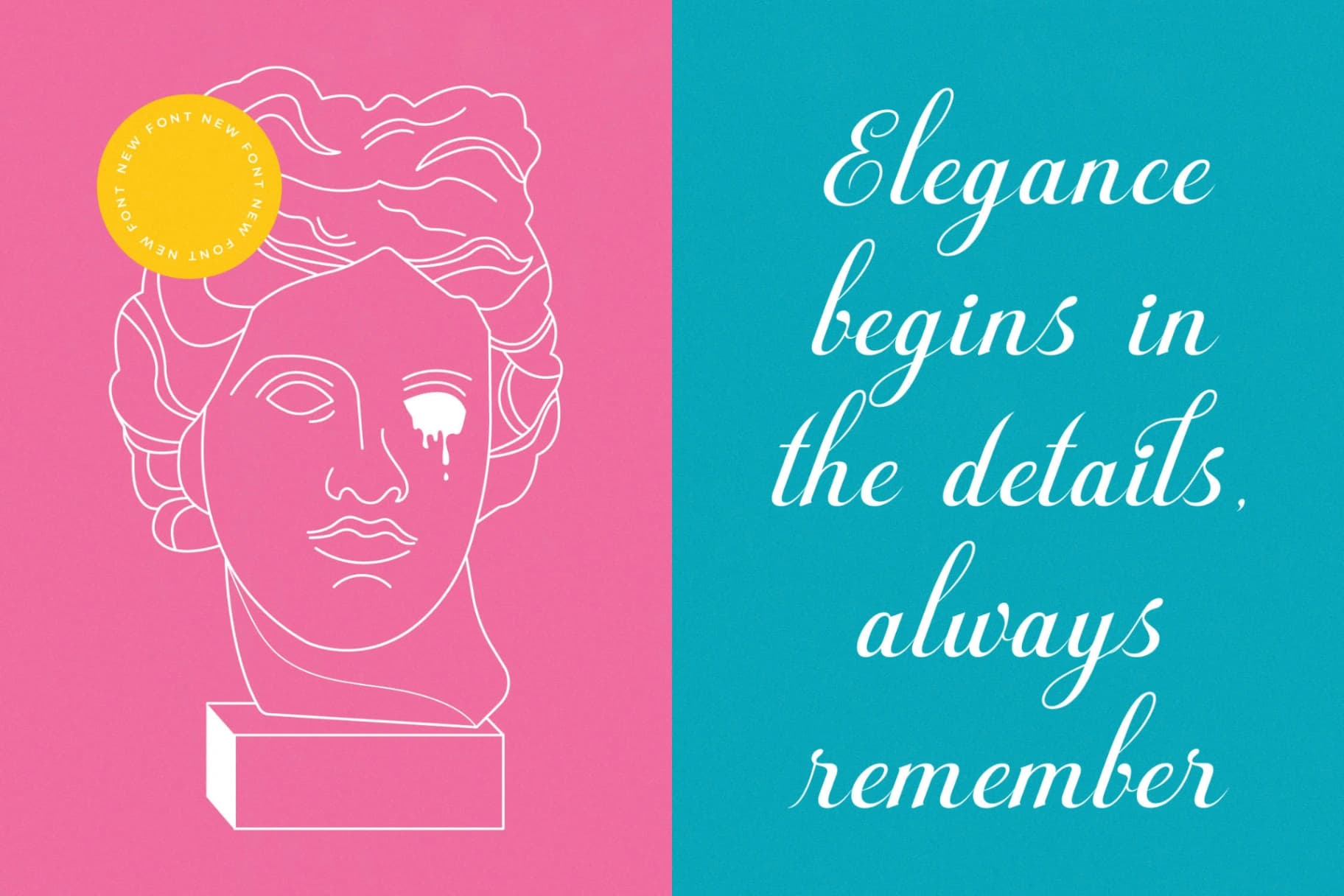 Preview 8 for Fagibestin - Elegant Script Font