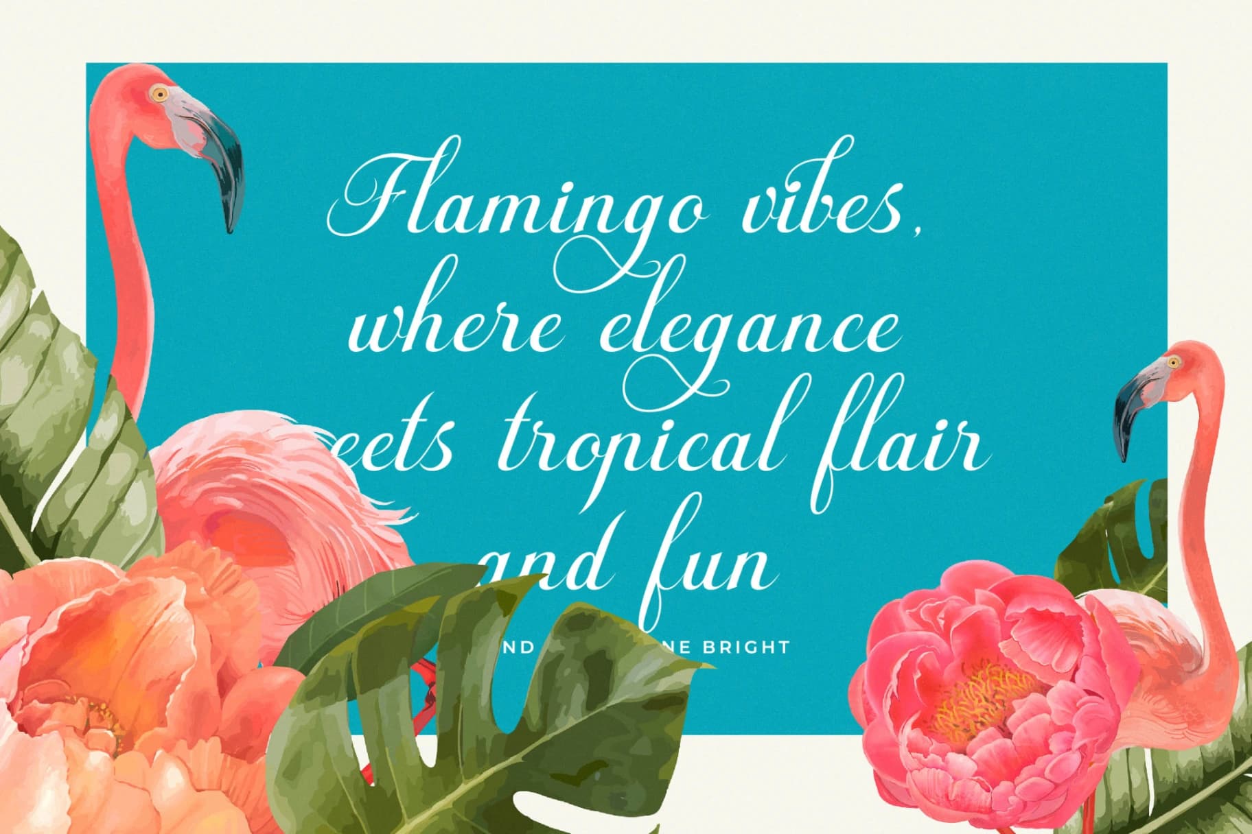 Preview 11 for Fagibestin - Elegant Script Font
