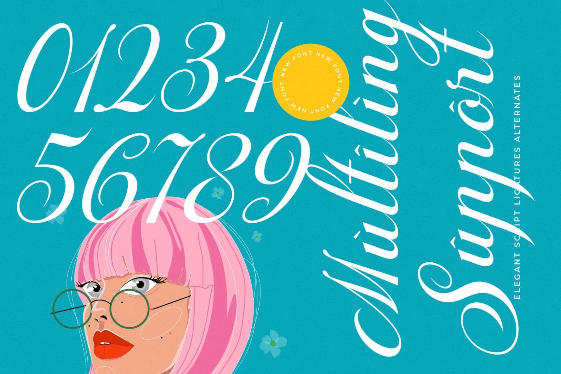 Preview 14 for Fagibestin - Elegant Script Font