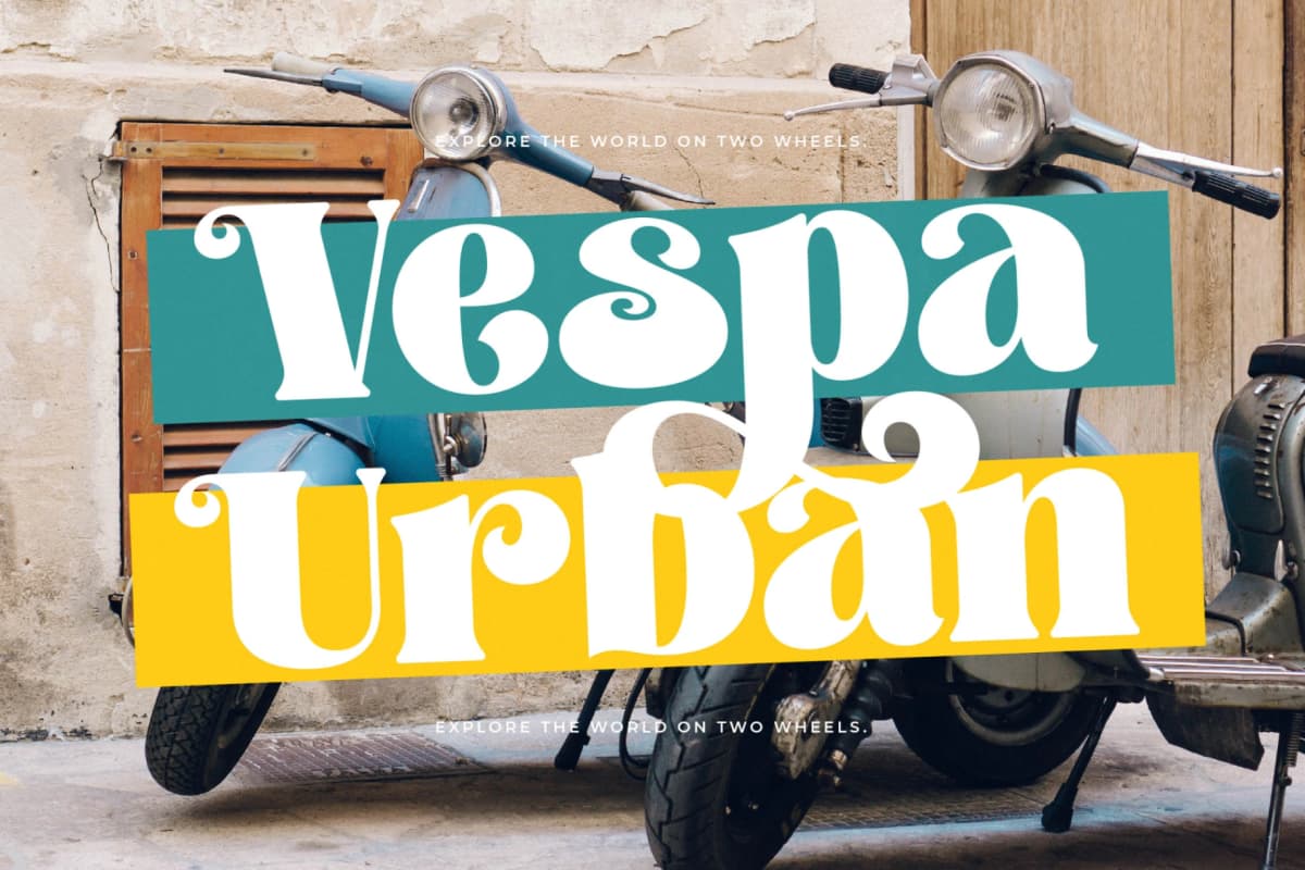 Aprohite - Modern Retro Serif Font font preview 15