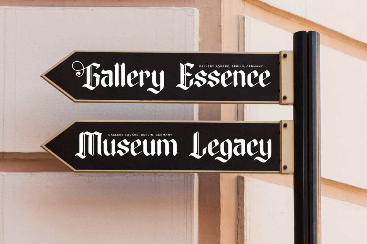 Preview 12 for Anubal Jacquelin - Blackletter Serif Font