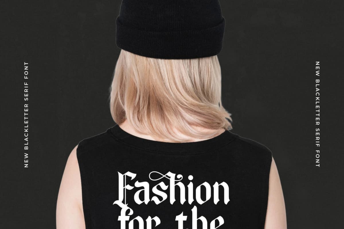 Preview 11 for Anubal Jacquelin - Blackletter Serif Font