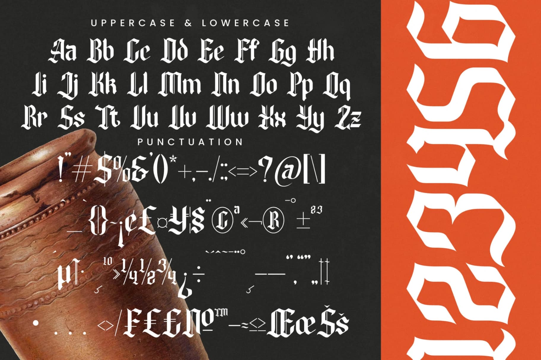 Preview 18 for Anubal Jacquelin - Blackletter Serif Font