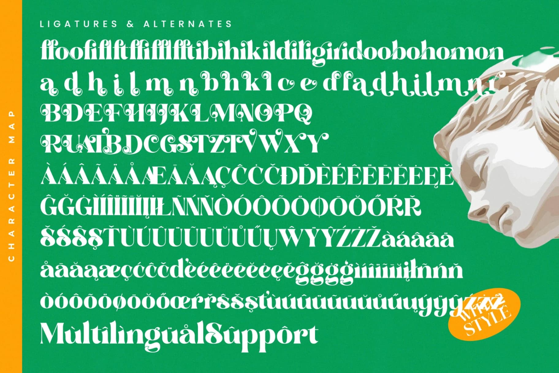 Preview 18 for Master Gedon - Modern Bold Serif Font