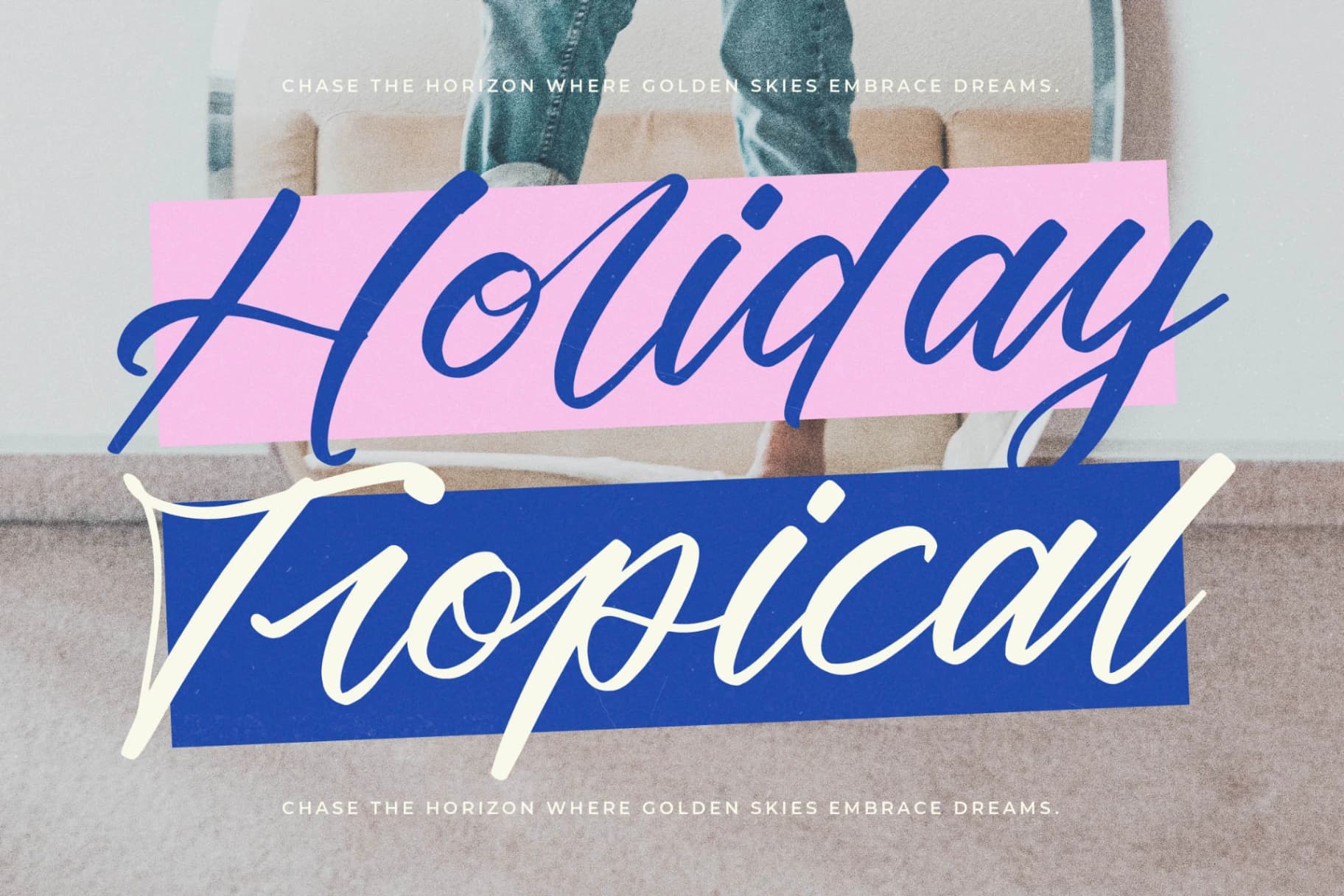 Preview 3 for Delighta - Modern Handwritten Font