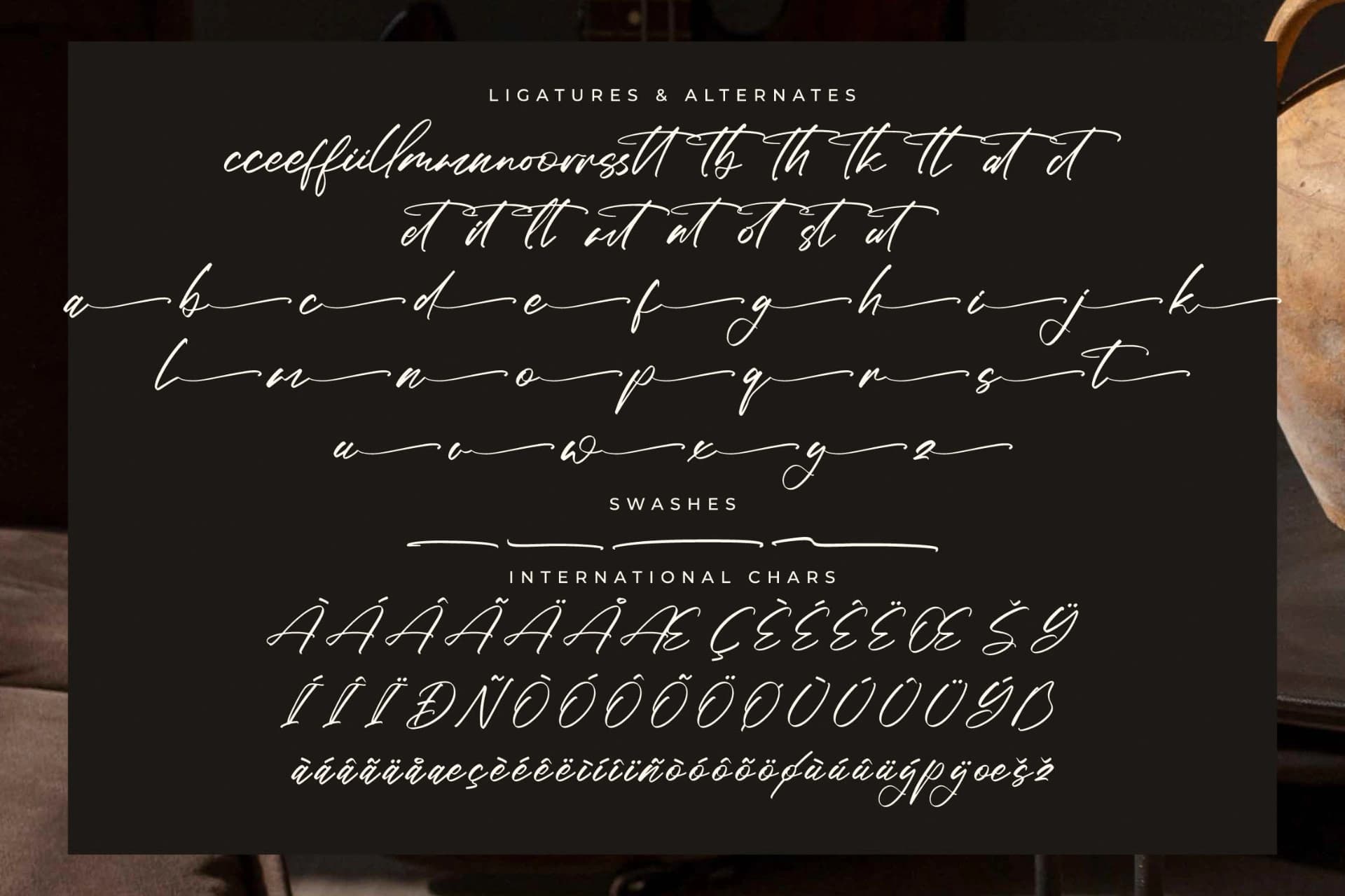 Preview 14 for Preston Smith – Modern Handwritten Font