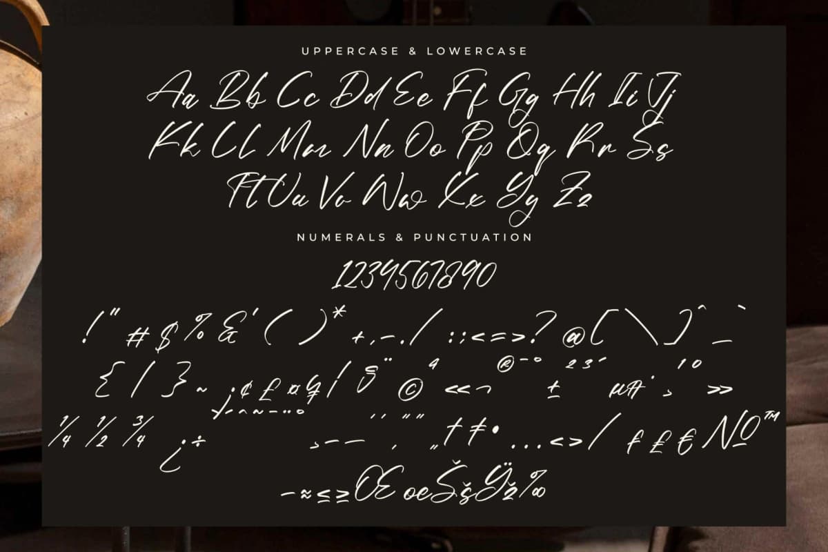 Preston Smith – Modern Handwritten Font font preview 13