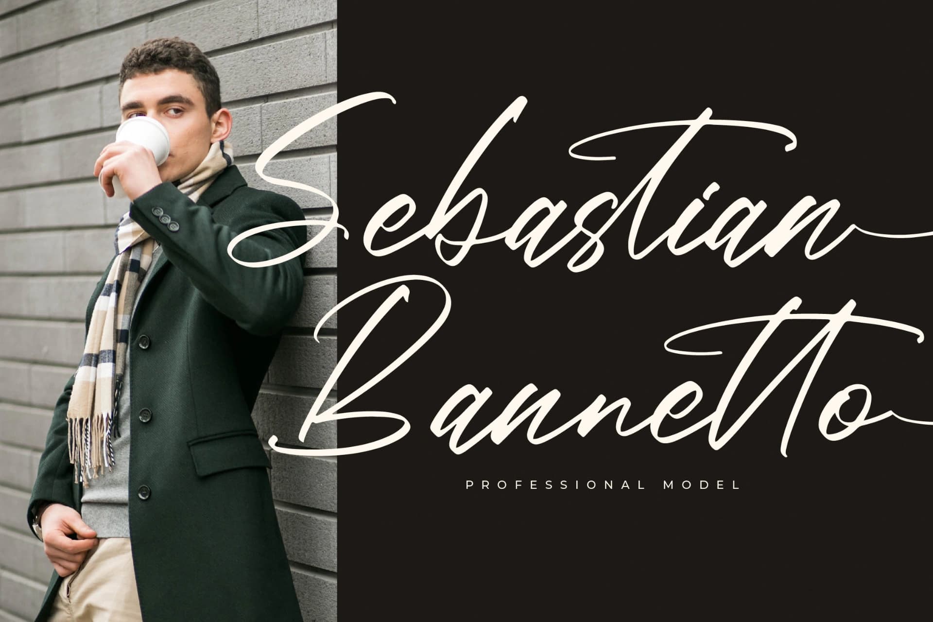 Preview 4 for Preston Smith – Modern Handwritten Font